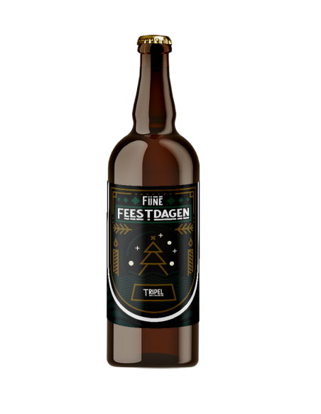 Speciaalbier Fijne Feestdagen Tripel - 75cl