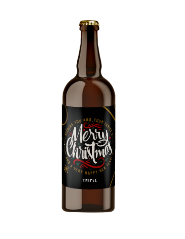 Speciaalbier Merry Christmas and a very Happy New Year! Tripel - 75cl